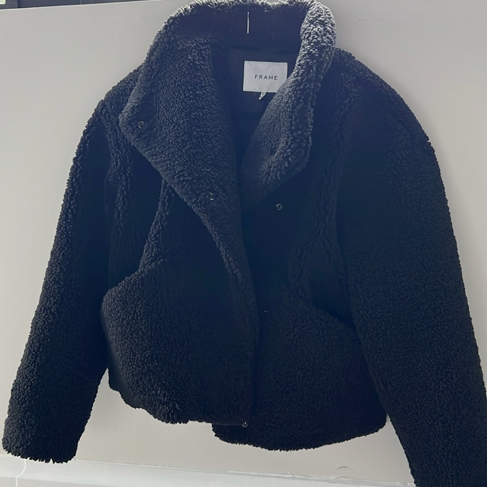 Frame teddy coat - Picture 3 of 3